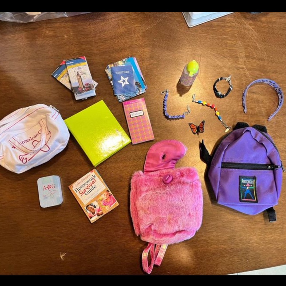 American Girl Doll accessories and books